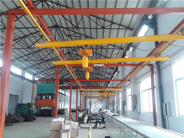 电动葫芦施工操作现场!